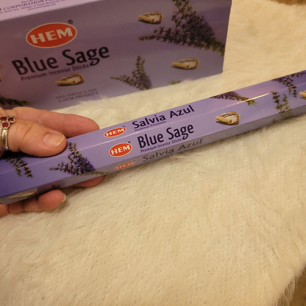 Incense - Hem Blue Sage Incense Sticks - 20 pac