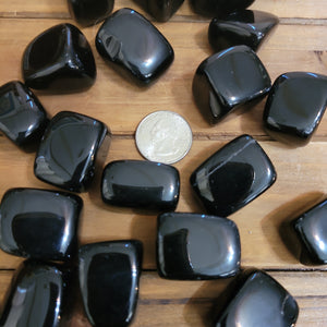 Tumbles - Black Obsidian Tumble (1) Random Pull