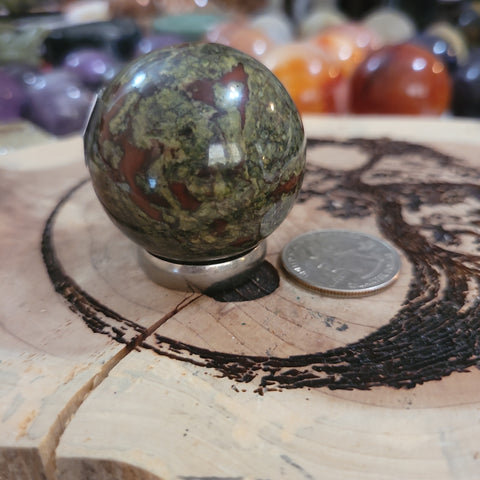 Spheres - African Bloodstone Sphere 40mm BS2