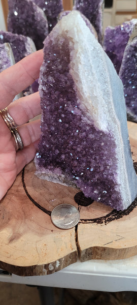 Amethyst Geode Cut Base AU4