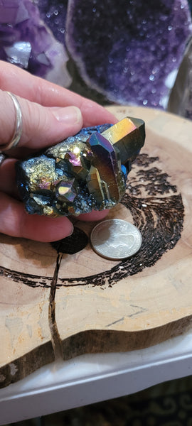 Titanium Quartz Cluster Z28