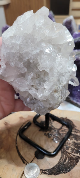 Quartz Cluster on Pin QS5