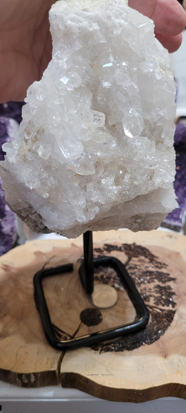 Quartz Cluster on Pin QS2