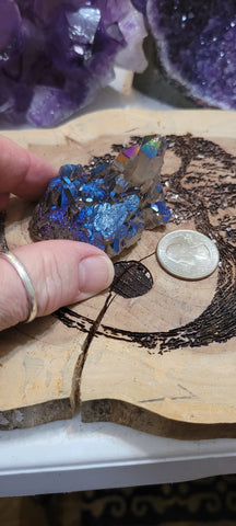 Titanium Quartz Cluster Z24