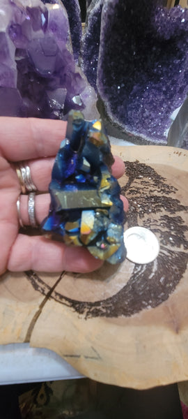 Titanium Quartz Cluster Z5