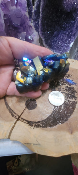 Titanium Quartz Cluster Z5