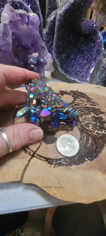 Titanium Quartz Cluster Z9