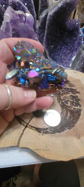 Titanium Quartz Cluster Z9