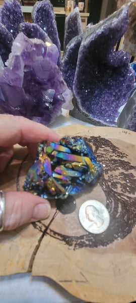 Titanium Quartz Cluster Z8