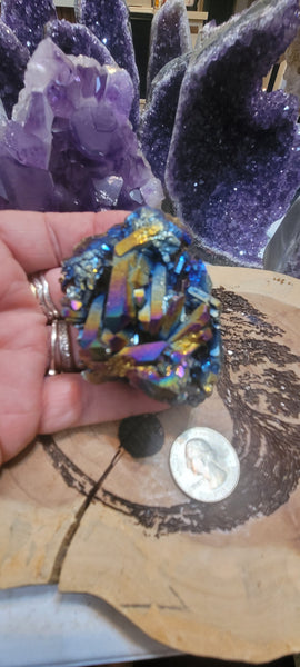 Titanium Quartz Cluster Z8