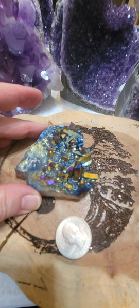 Titanium Quartz Cluster Z35