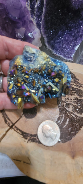 Titanium Quartz Cluster Z35