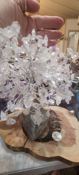 Gemstone Tree- Quartz Gemstone Tree GT9