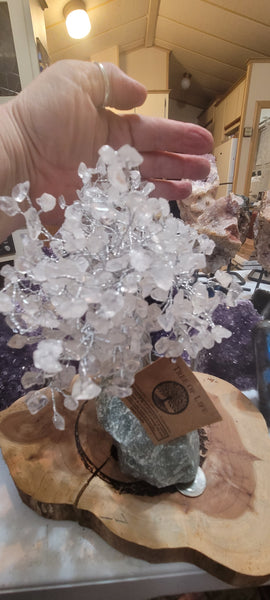 Gemstone Tree- Quartz Gemstone Tree GT9