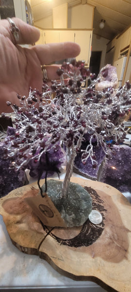 Gemstone Tree - Garnet Gemstone Tree GT4