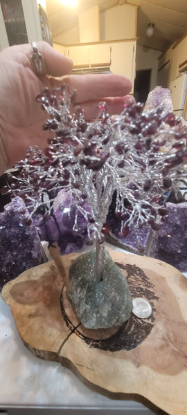 Gemstone Tree - Garnet Gemstone Tree GT4