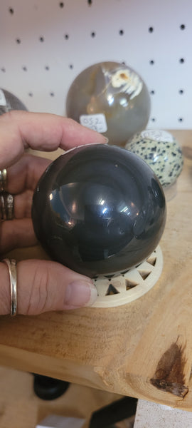 Spheres - Rainbow Obsidian Sphere 70mm RS1