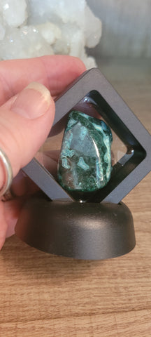 Chrysocolla & Malachite in Stand  CM2