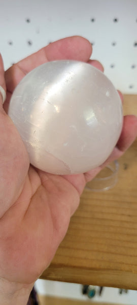 Spheres - Selenite Sphere 60mm - random pull