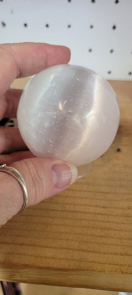 Spheres - Selenite Sphere 60mm - random pull