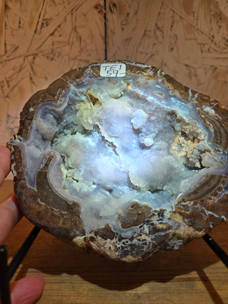 Thunder Egg Blue Chalcedony TE1