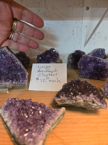 Amethyst Geode - random pull- size large