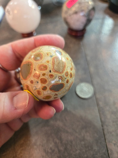 Spheres - Ocean Jasper Sphere OJ3 30mm