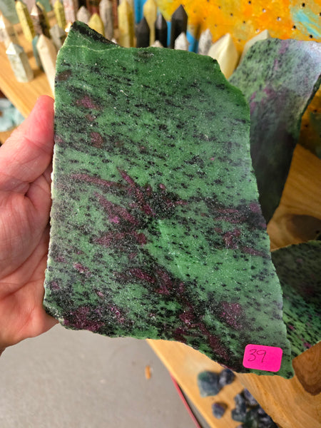 Slabs - Ruby Zoisite Slab Z6