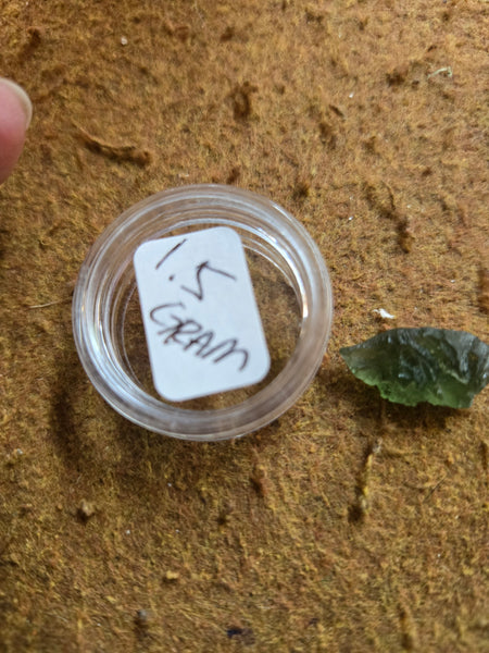 Moldavite 1.5 grams