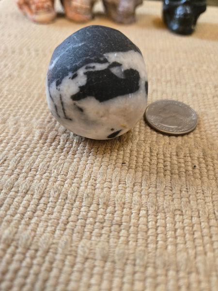 Skulls- Zebra Jasper Skull 40mm SK22