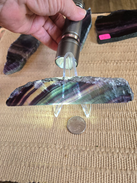Slabs - Rainbow Flourite Slab FS2