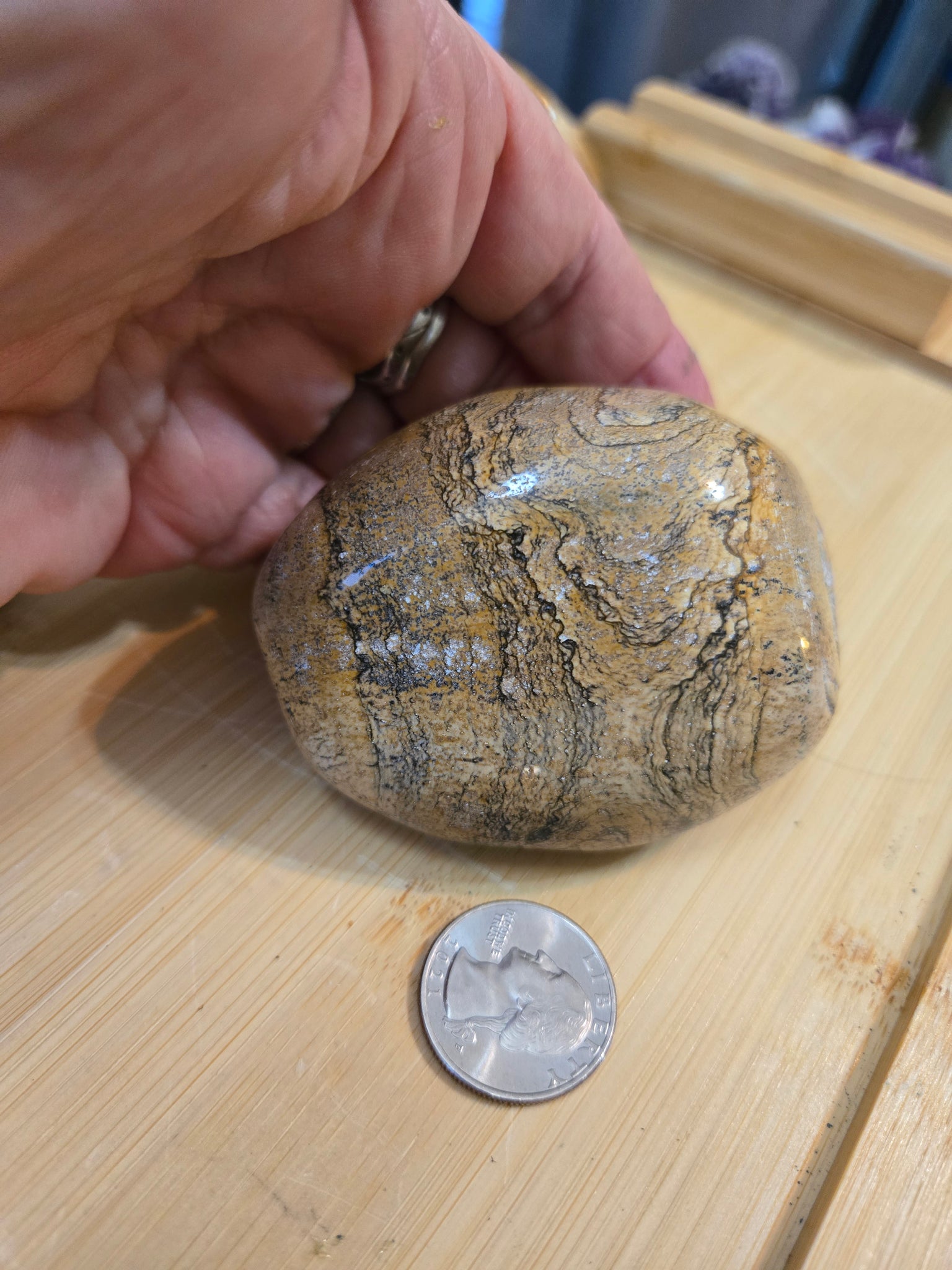 Power Stones - Picture Jasper Power Stone PJ2