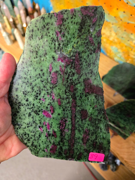 Slabs- Ruby Zoisite Slab Z2