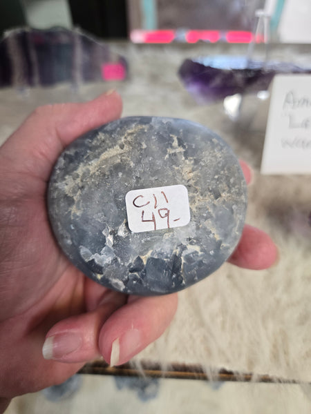 Celestite Cluster Geode C11