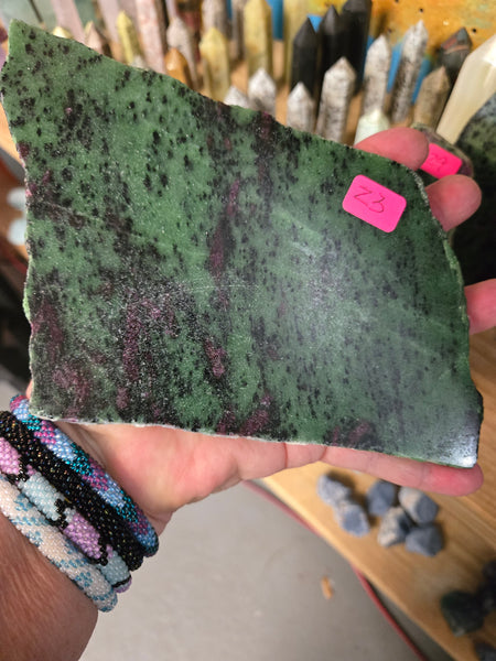 Slabs - Ruby Zoisite Slab Z3