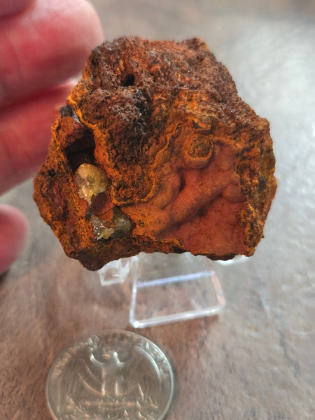 Adamite with Limonite Specimen