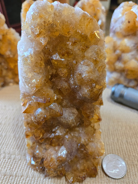 Citrine Cluster Cut Base CB1