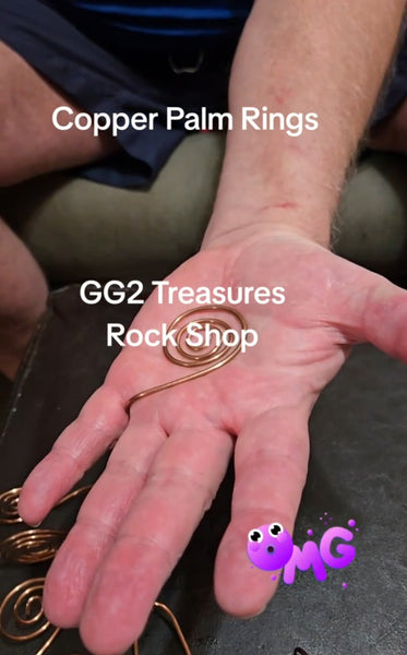 Copper Palm Ring