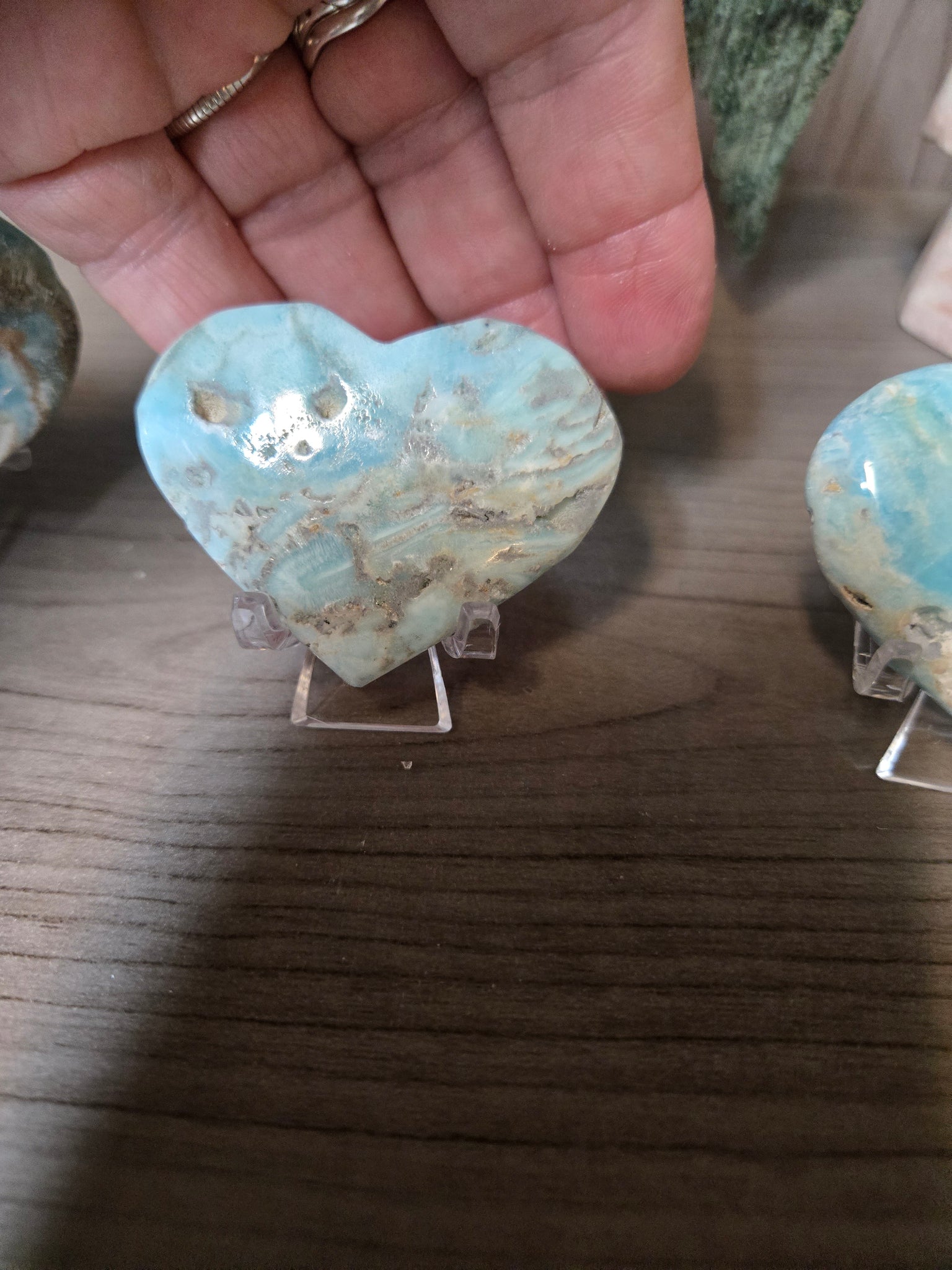 Carribean Calcite Heart H3