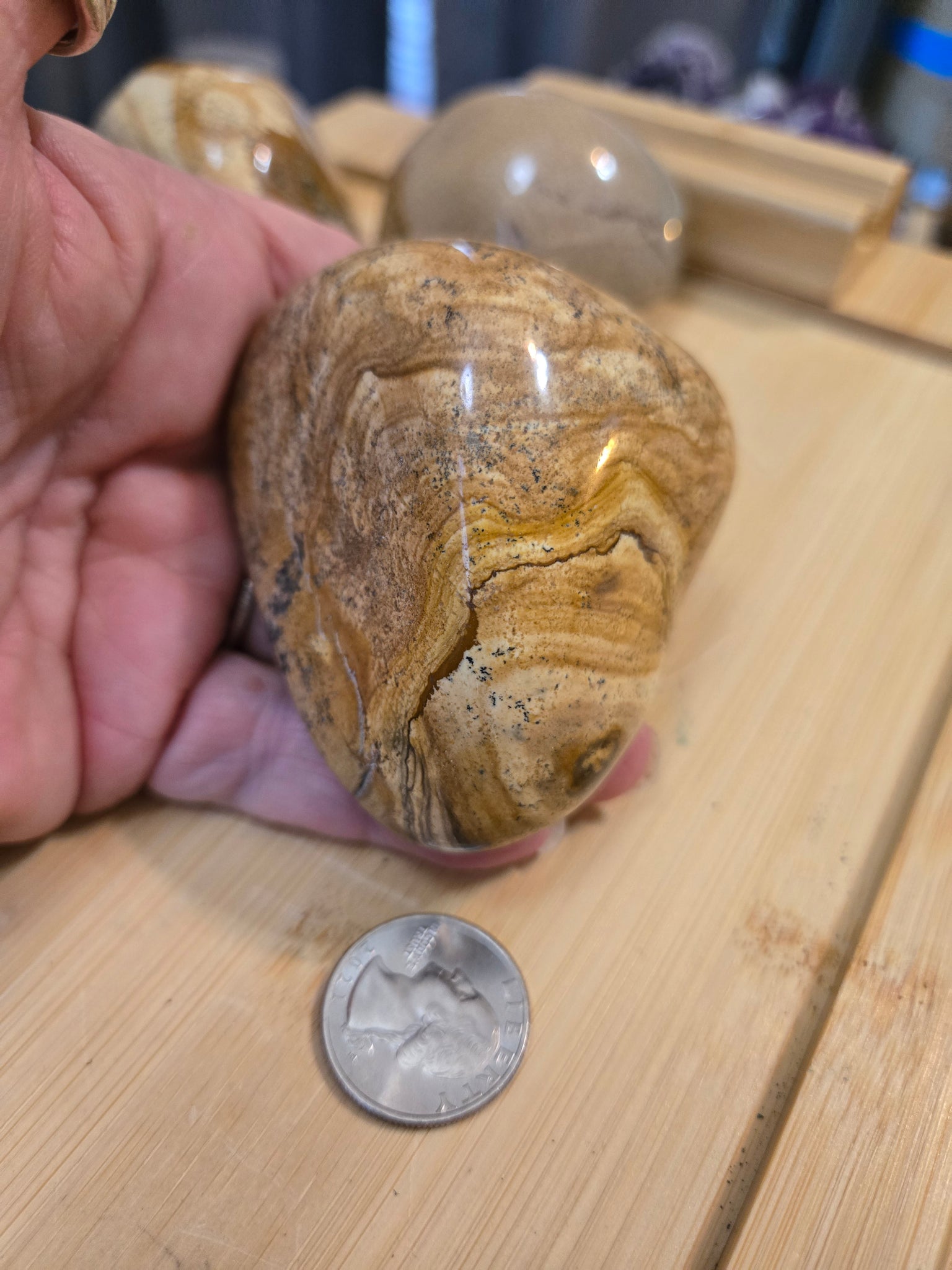 Power Stones - Picture Jasper Power Stone PJ1