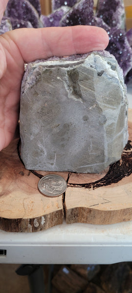 Amethyst Geode Cut Base AU3