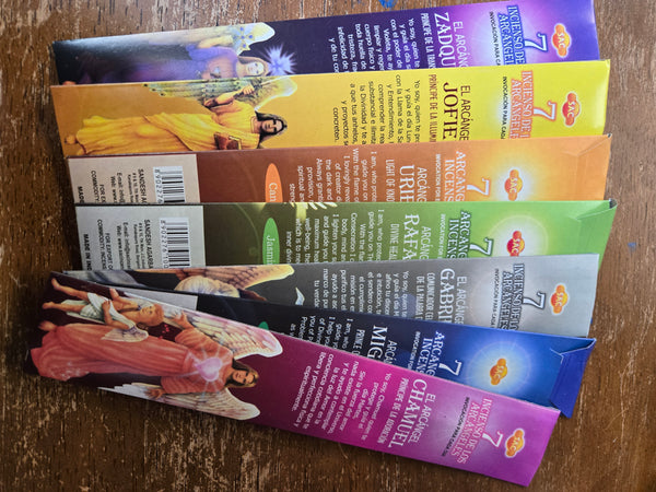 Incense - SAC 7 Arcangels Incense - 7 pacs - 1 Arcangel each