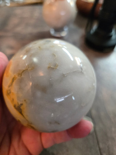 Spheres - Dendritic Agate Sphere DDA1 80mm