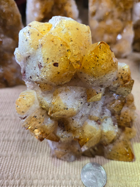 Citrine Cluster Cut Base CB5