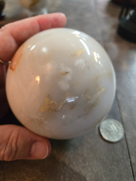 Spheres - Dendritic Agate Sphere DDA2 80mm