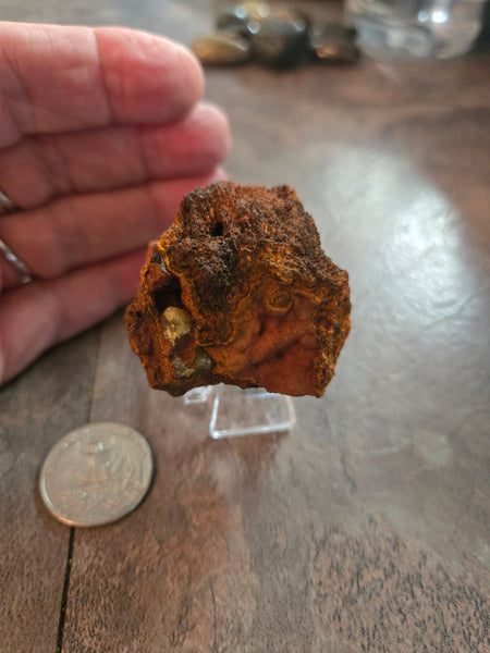 Adamite with Limonite Specimen