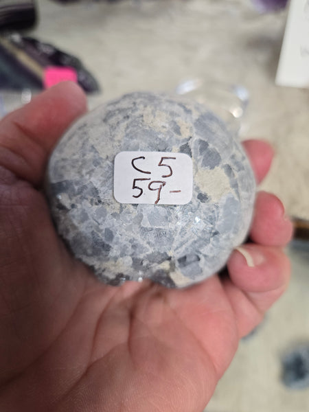 Celestite Cluster Geode C5