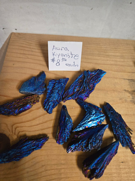 Titanium Aura Kyanite Blades - Random Pull