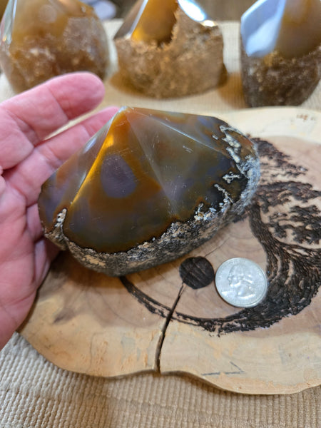 Natural Agate Polished Point AP4