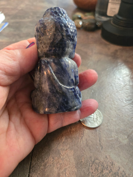 Blue Sodalite Baby Buddha